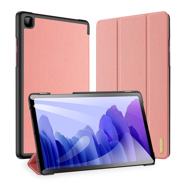 Dux Ducis Domo Klapphülle für Samsung Galaxy Tab A7 - Roségold