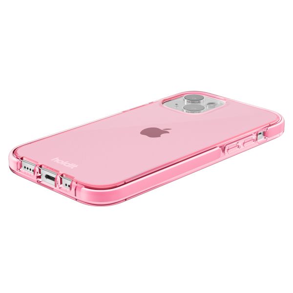 Holdit Seethru Case für das iPhone 14 / 13 - Bright Pink