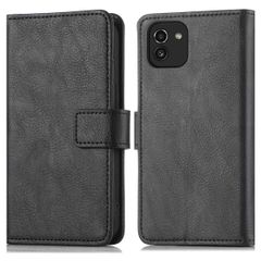 imoshion Luxuriöse Klapphülle Samsung Galaxy A03 - Schwarz