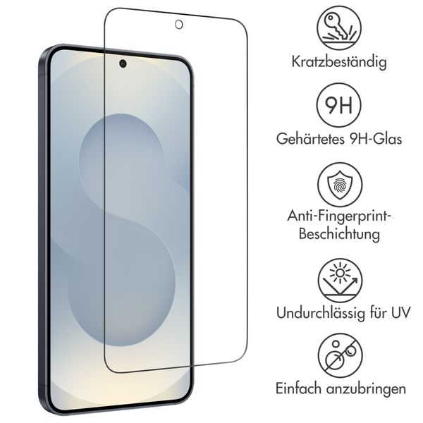 Accezz Displayschutz 2er-pack aus gehärtetem Glas Samsung Galaxy S26 Ultra