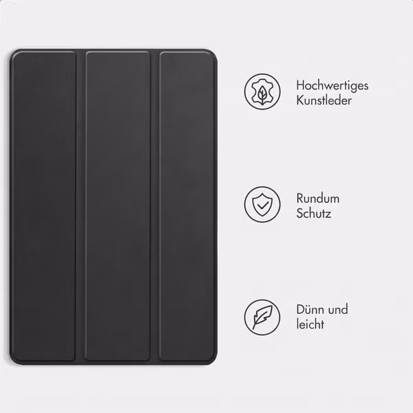 imoshion Trifold Klapphülle Realme Pad - Schwarz