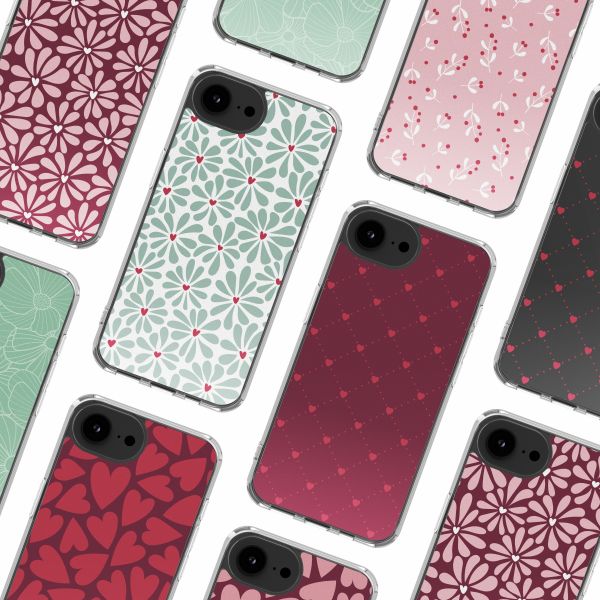 imoshion Design Hülle Apple iPhone 16e - Bloom Love Sage Green