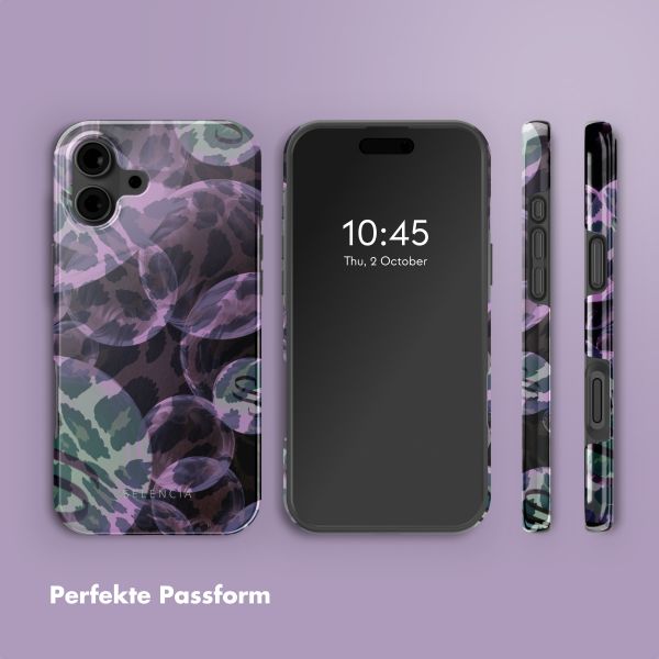 Selencia Vivid Rückabdeckung mit MagSafe Apple iPhone 16 - Leo Bubble Green