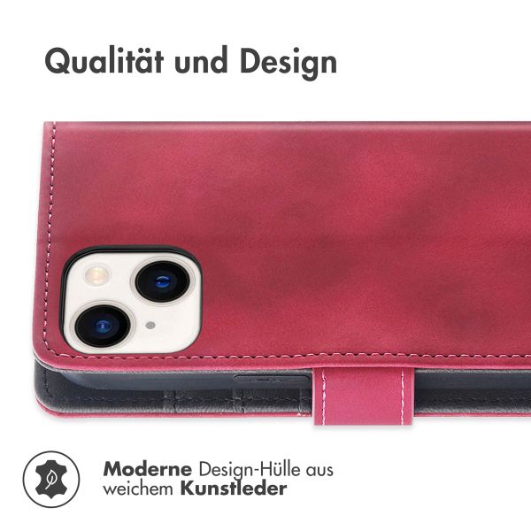 imoshion Klapphülle mit Kordel Apple iPhone 15 - Rot