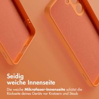 imoshion Color Back Cover mit MagSafe Samsung Galaxy S24 - Neon Orange