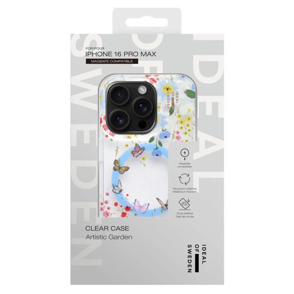 iDeal of Sweden Mirror Case mit MagSafe für das Apple iPhone 16 Pro Max - Artistic Garden