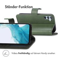 imoshion Luxuriöse Klapphülle Samsung Galaxy A54 (5G) - Grün