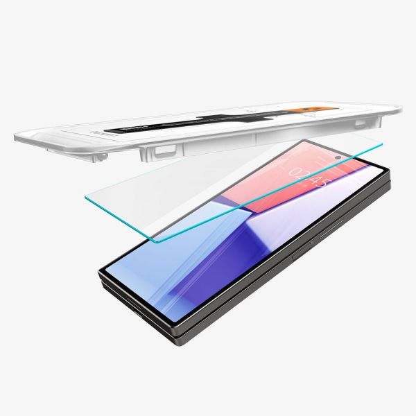 Spigen GLAStR Fit Displayschutzfolie + Applicator 2-pack für das Samsung Galaxy Z Fold 6