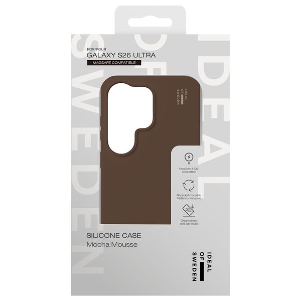 iDeal of Sweden Silikonhülle mit MagSafe Samsung Galaxy S26 Ultra - Mocha Mousse