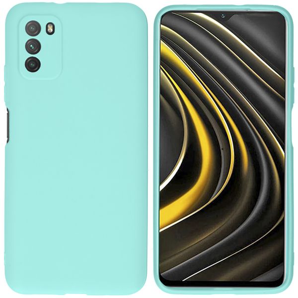 imoshion Color TPU Hülle für das Xiaomi Poco M3 - Mintgrün