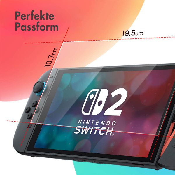 imoshion Screen Protector aus gehärtetem Glas Nintendo Switch 2