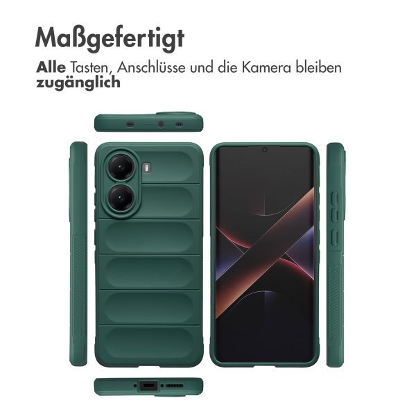 imoshion EasyGrip Backcover Xiaomi Poco X7 Pro - Dunkelgrün