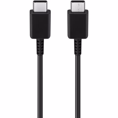 Samsung Original USB-C-zu-USB-C-Kabel in Fabrikverpackung - 1.8 meter - 25 Watt - Schwarz