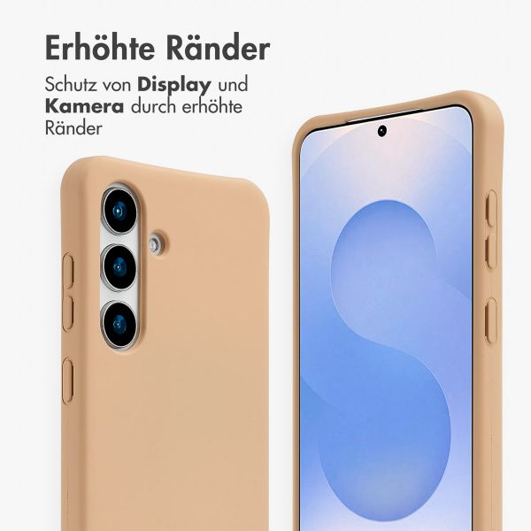 imoshion Color Backcover mit abnehmbarem Handykette und MagSafe Samsung Galaxy S24 / S25 - Beige