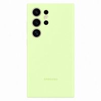 Samsung Original Silikon Cover für das Galaxy S24 Ultra - Light Green