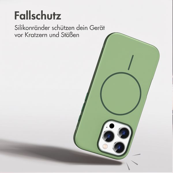 imoshion Color Backcover mit Thin MagSafe Ring Apple iPhone 16 Pro - Dunkelgrün