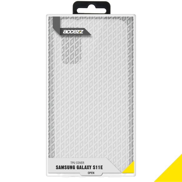 Accezz TPU Clear Cover Transparent für das Samsung Galaxy S20