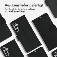 Accezz Wallet TPU Klapphülle Samsung Galaxy A25 (5G) - Schwarz