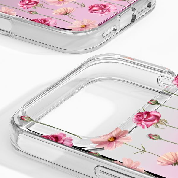 iDeal of Sweden Mirror Case Apple iPhone 17 Pro - Rose Blush Floral