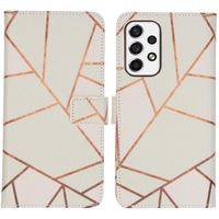 imoshion Design TPU Klapphülle für das Samsung Galaxy A53 - White Graphic