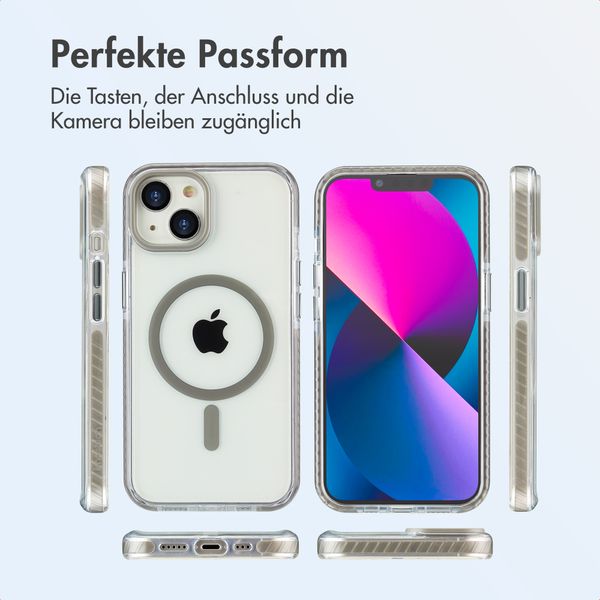 imoshion Combat MagSafe Hülle Apple iPhone 14 / 13 - Grau