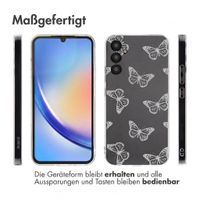 imoshion Design Hülle Samsung Galaxy A34 (5G) - Butterfly