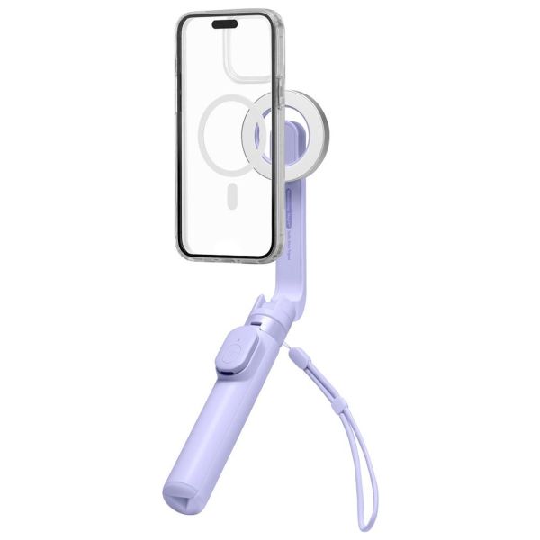 Spigen MagSafe Stativ Selfie-Stick - mit Fernbedienung - Universal - 74CM - Lavender