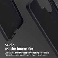 Accezz MagSafe Leather Backcover Samsung Galaxy S26 Ultra - Onyx Black
