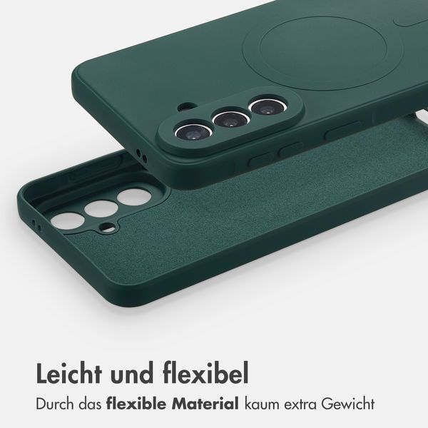 imoshion Color Back Cover mit MagSafe Samsung Galaxy A57 (5G) - Dunkelgrün