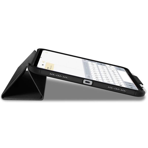 Spigen Rugged Armor Pro Klapphülle Apple iPad 11 (2025) 11 Zoll A16 / iPad 10 (2022) 10.9 Zoll - Schwarz