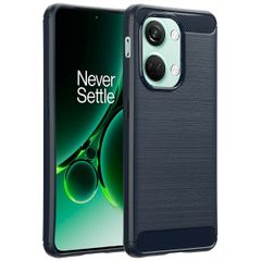 imoshion Brushed Back Cover für das OnePlus Nord 3 - Dunkelblau