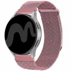 imoshion Magnetisches Milanaise Armband -   Universelle 22 mm Anschluss - Größe S - Rosa