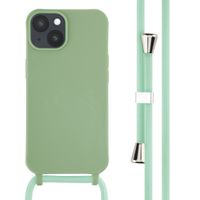 imoshion SilikonHülle mit Band iPhone 14 - Grün