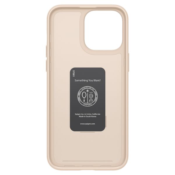 Spigen Thin Fit™ Hardcase für das iPhone 14 Pro Max - Beige