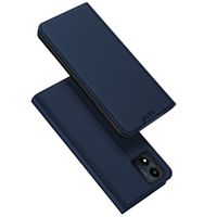 Dux Ducis Slim TPU Klapphülle für das Motorola Moto E13 - Dunkelblau