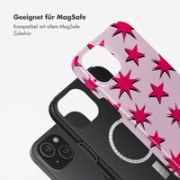 Selencia Vivid Rückabdeckung mit MagSafe Apple iPhone 15 - Stars Rubine Red Light Pink