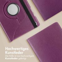 imoshion 360° drehbare Klapphülle Samsung Galaxy Tab A8 - Violett