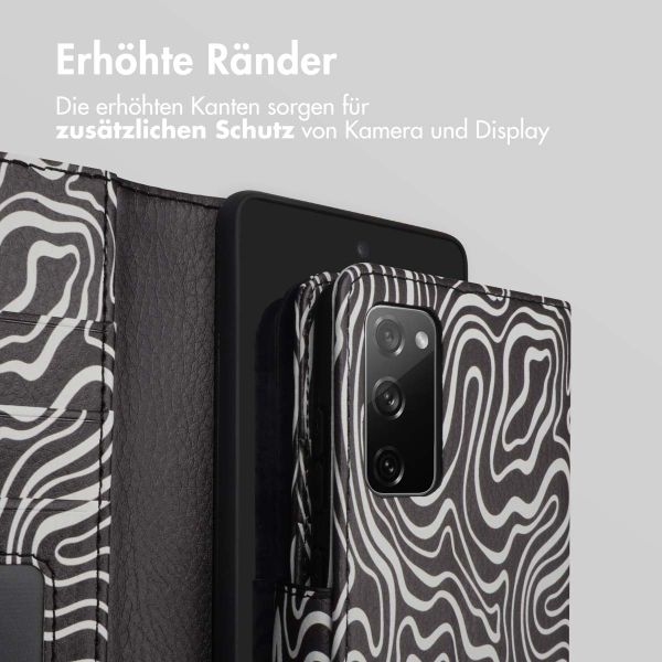 imoshion Design Klapphülle Samsung Galaxy S20 FE - Black And White