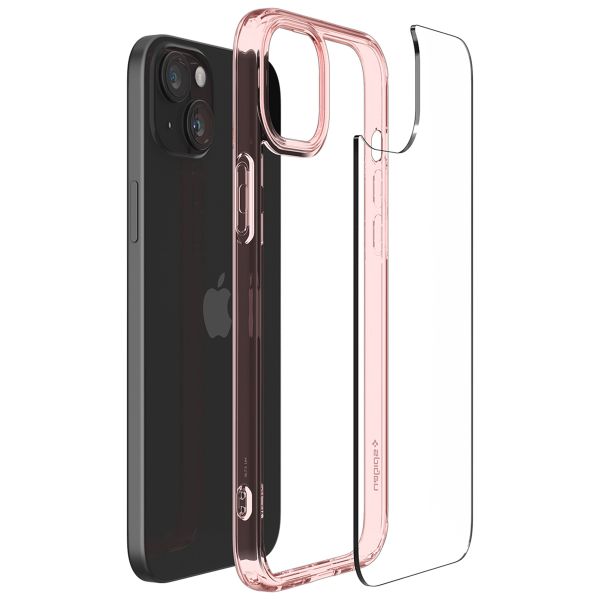 Spigen Ultra Hybrid™ Case für das Apple iPhone 15 - Rose Crystal