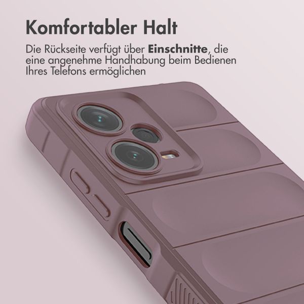 imoshion EasyGrip Backcover für das Xiaomi Redmi Note 12 Pro Plus - Violett