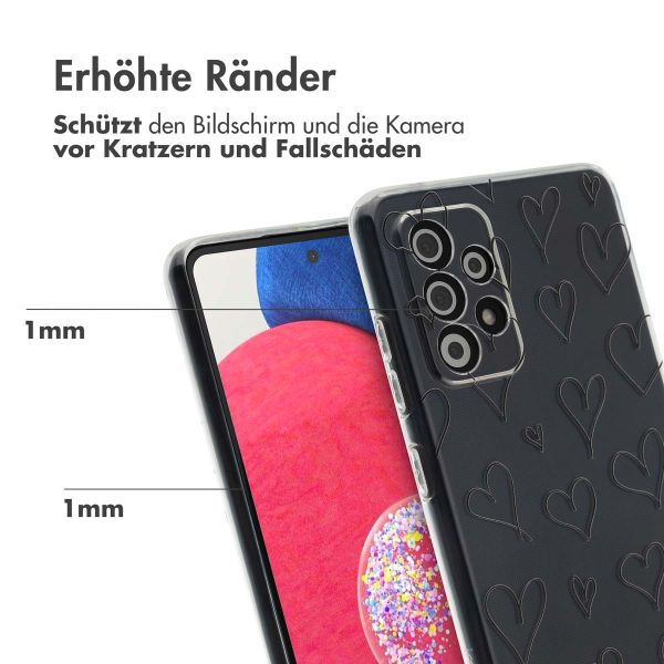 imoshion Design Hülle für das Samsung Galaxy A52(s) (5G/4G) - Hearts