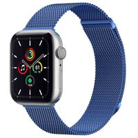 imoshion Mailändische Magnetarmband für die Apple Watch Series 1 bis 9 / SE (38/40/41 mm) | Series 10 (42 mm) - Größe M - Blau