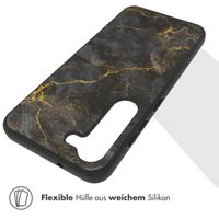 imoshion Design Hülle Samsung Galaxy S23 Plus - Black Marble
