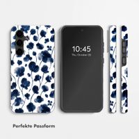 Selencia Vivid Back Cover Samsung Galaxy S24 FE - Midnight Blossom