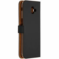 Luxus TPU Klapphülle Schwarz für Samsung Galaxy J6 Plus