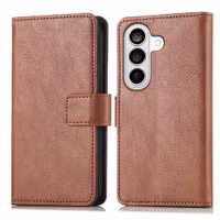 imoshion Luxuriöse Klapphülle Samsung Galaxy S26 Plus - Braun