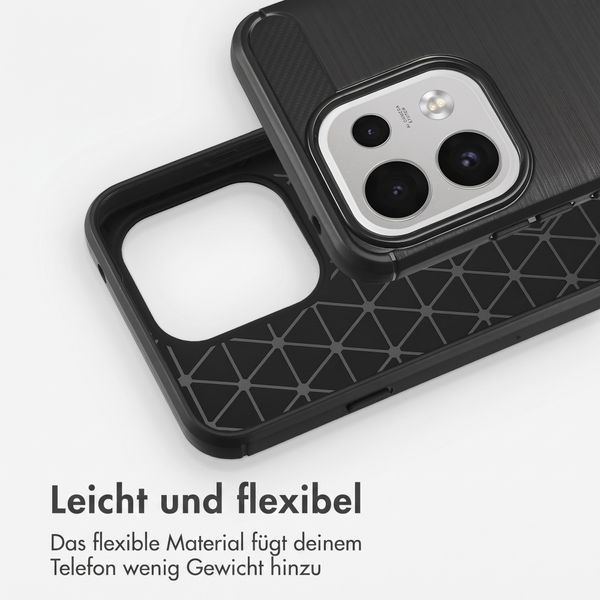 imoshion Brushed Back Cover Oppo Reno 16 F - Schwarz