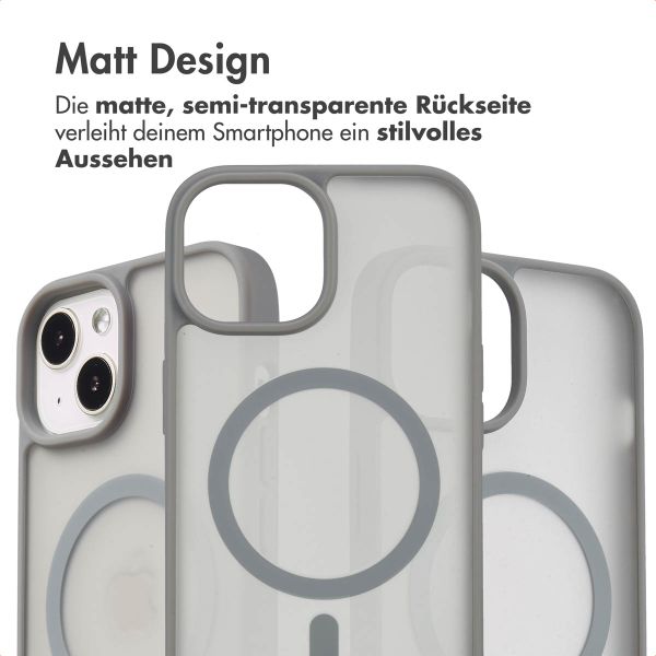 imoshion Color Guard Back Cover mit MagSafe für das iPhone 13 / 14 - Grau