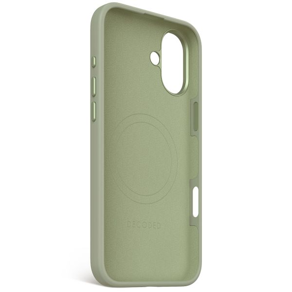 Decoded Silikon-Case MagSafe für das Apple iPhone 16 Plus - Jade