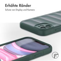 imoshion EasyGrip Back Cover für das iPhone 11 - Dunkelgrün